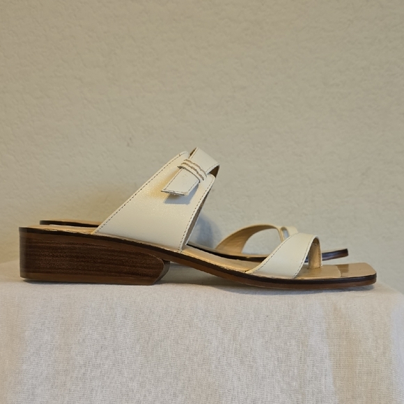 Enzo Angiolini Cream Sandals for Women. Made In Brazil. Size 8 - Picture 3 of 16